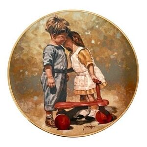 Vintage 1978 Old Fashioned Persuasion Eugene Christopherson LMTD EDTN Plate NIB